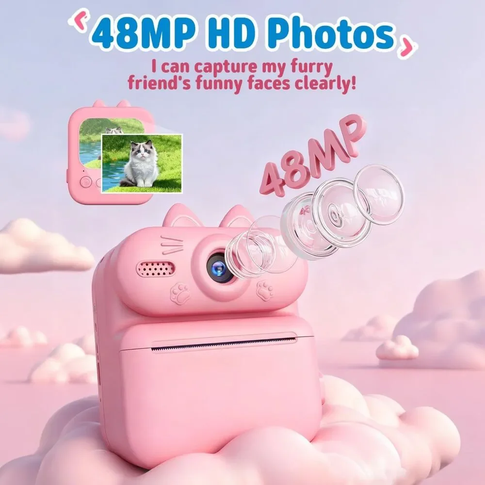 Kids Instant Print Camera